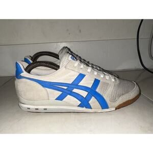 Asics Onitsuka Tiger‎ Ultimate 81 Shoes Mens 10 Gray Blue HQ201 RARE Sneakers